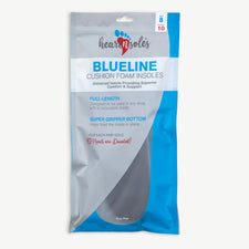 heartnsoles Orthotic Shoe Insoles, Blueline Cushion Foam